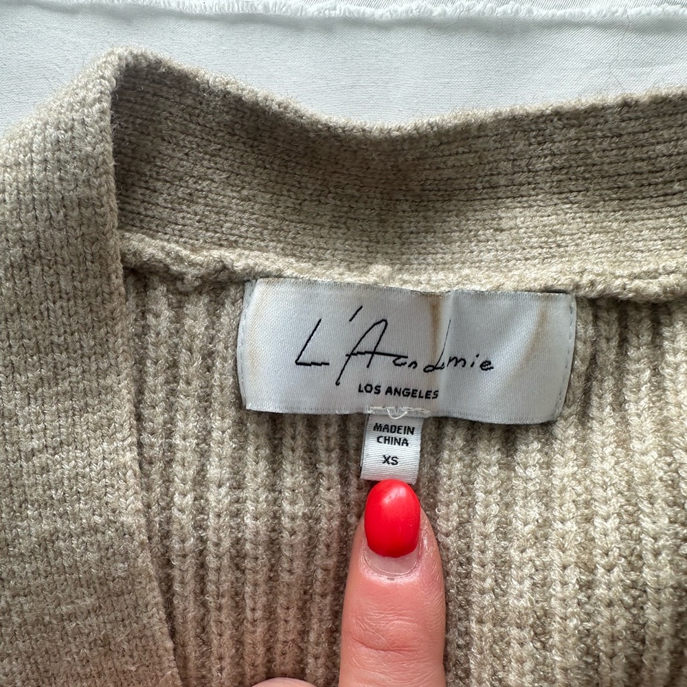 L’Academie Leela Oversized Cardigan - Picture 4 of 4